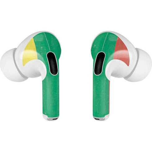 Lithuania Flag Distressed AirPods Pro 2nd Gen Skin